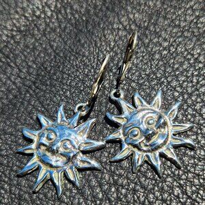 Sterling Silver Sunshine Earrings